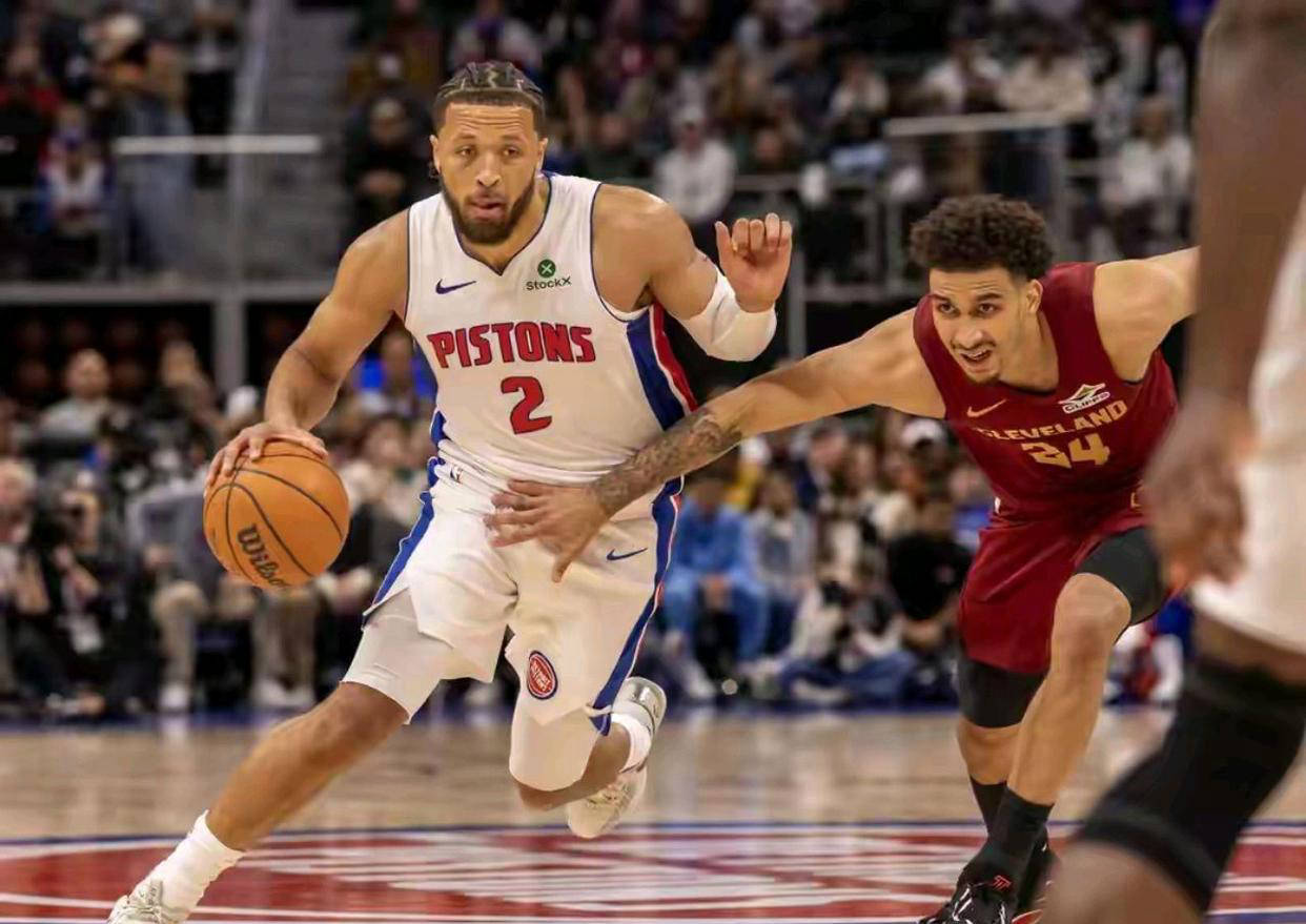 NBA常规赛：克利夫兰骑士116-95轻取底特律活塞，米切尔砍下35分